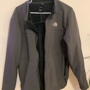 The northface gray fleece L